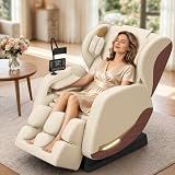 yewglen Massage Chair Full Body, 14 Fixed Rollers, Zero Gravity Recliner