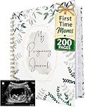 Pregnancy Journal for First Time Moms | Weekly Pregnancy Tracker & Baby Book | 200-Page Maternity Journal | Pregnancy Must Haves Keepsake Gift | Premium Hardcover Pregnancy Book for Expecting Moms
