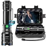 PHIXTON Rechargeable Flashlight High Lumens 100000 One Mode for Home Travel