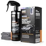 CERAKOTE® Platinum Rapid Ceramic Paint Sealant Spray - 14 oz Bottle - Maximum Gloss & Shine – Extremely Hydrophobic – Unmatched Slickness - Ceramic Spray Coating - 50 Wash Rating