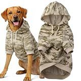 Pet Passion Rocky II Dog Hoodie, Sage Camo, Large