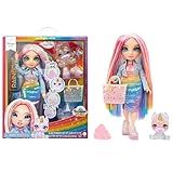 Rainbow High Amaya, Rainbow with Slime Kit & Pet, 11" Shimmer Posable Fashion Doll with DIY Sparkle Slime, Magical Yeti Pet, Fun Play Accessories, Great Toy Gift for Girls Kids Ages 4-12 Years