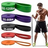 Resistance Bands, Pull Up Assist Bands - Workout Bands, Eexercise Bands for Working Out, Fitness, Training, Physical Therapy for Men Women - Multicolor