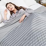 Guohaoi Cooling Blanket (90"x90"Queen Size) for Hot Sleepers and Night Sweats,100% Oeko-Tex Certified,Arc-Chill Q-Max >0.5 Cool Fiber,Ultra Cold Breathable,Comfortable,All-Season.
