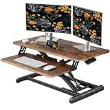 JOY worker Standing Desk Converter, 32" Height Adjustable Sit Stand Riser