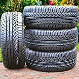Set of 4 (FOUR) Fullway HP108 All-Season Passenger Car Performance Radial Tires-205/55R16 205/55/16 205/55-16 91V Load Range SL 4-Ply BSW Black Side Wall UTQG 380AA
