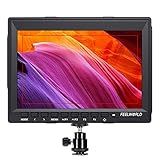 FEELWORLD FW759 7 Inch DSLR Camera Field Monitor HD Video Assist Slim IPS 1280x800 4K HDMI 1080p with Sunshade
