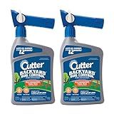 Cutter Backyard Bug Control Spray Concentrate 32 Oz, 2 Pack