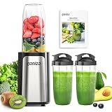 Ganiza Blender for Smoothies, 14Pcs Personal Blender for Shake & Smoothies