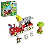 LEGO DUPLO Town Fire Truck 10969 Building Toy Set for Toddlers, Preschool Boys and Girls Ages 2-5 (21 Pieces)