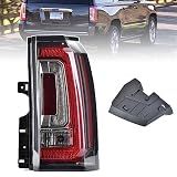 Goopool Tail Lights Assembly Compatible with GMC Yukon XL 2015 2016 2017 2018 2019 2020 LED Right Passenger Side Taillight Brake Turn Signal Assembly With Bulb Replaces 23380460 84536243 GM2801268