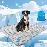 NXDZI Dog Cooling Mat for Dogs, Pet Cooling Pad Bed for Dog Easy Washable for All Types of Pets and Perfect for Both Indoor and Outdoor Use, Including Car Seats 59" x 40"