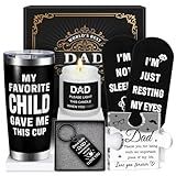 Gifts for Dads Birthday Funny Dad Gifts from Daughter Son Kids Cool Father Happy Birthday Gift Ideas for Dads Presents Basket for Best Dad Ever, Daddy Father Gift Stuff for Christmas, Fathers Day