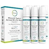 Minoxidil for Men Foam 5%, Unscented 6 Month Supply, Supports Hair Regrowth
