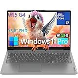 Lenovo 15.6" Laptop, Intel 10-Core i7-13620H (Beat Ultra 7 255U), 24GB DDR4 RAM, 1TB PCIe SSD, WiFi 6, Bluetooth 5.2, FHD Computer for Business & Student, RJ45, Type-C, HDMI, Windows 11 Pro, Wendbo