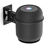 Adjustable Speaker Mounts for Homepod 2 Wall Mounting Bracket & Homepod 2nd Mount - Speaker Mount for Homepod 2nd Gen Shelf, Black