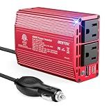 BESTEK 400W Car Power Inverter DC 12V to AC 110V Car Charger Plug Adapter