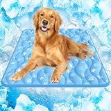 Rywell 44x32in Dog Cooling Mat with One-Way Moisture & Arc-Chill 3.0