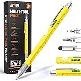 BIIB Fathers Day Gift for Husband Dad, 9 in 1 Multitool Pen Gifts for Men, Personalized Fathers Day Gift Idea for Grandpa, Anniversary Birthday Graduation Gifts for Men Him, Tools Cool Gadgets