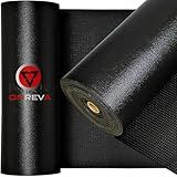 ONREVA Tool Box Liner 12 inch Wide x 16 Ft Large, Toolbox Drawer Liners, Heavy Duty Shelf Rubber Mat, Non Slip Pad Organizer for Rolling Tool Chest Drawers, Cabinet, Workbench, Black