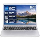 FISKINER 14-inch Laptop with 8 GB of RAM—Perfect for Students and Work