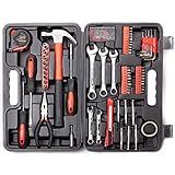 CARTMAN 148 Piece Automotive and Household Tool Set Perfect for Car Enthusiasts and DIY Home Repairs
