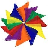 AIVIAI Dance Scarves Music Scarves for Children Movement and Juggling 12pcs