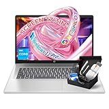 HP 2025 17.3″ FHD Laptop Computer, Intel 8-Core Processor, Windows 11 Pro, Copilot AI, Up to 9.5H Battery Life for Student & Business, Wi‑Fi 6, Bluetooth 5.4, with Accessories Kit (32GB RAM | 1TB SSD)
