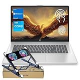 HP 17 Laptop, 17.3” HD+ Display, 11th Gen Intel Core i3-1125G4 Processor, 32GB RAM, 1TB SSD, Wi-Fi, HDMI, Webcam, Windows 11 Home, Silver