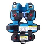RideSafer - Extra Small (XS) Blue, Lightweight, Compact, Portable Car Seat, 2+ Years; 26.5–40 lb - Perfect for Travel and Everyday Child Safety