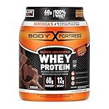 Body Fortress 100% Whey, Premium Protein Powder, Chocolate, 1.78lbs