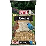 Kaytee Wild Bird (No Mess or Waste Free) Food Seed Blend For Blue Jays, Woodpeckers, Juncos, Cardinals, Grosbeaks, Sparrows, and Finches, 10 Pound, (Packaging May Vary)