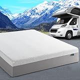 Zinus 10 Inch Ultima RV Memory Foam Mattress [New Version], Short Queen, Fiberglass Free, Medium Firm Feel, Breathable Memory Foam, Certified Safe Foams & Fabric, Mattress in A Box