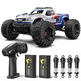 UDIRC Fast RC Cars for Adults, Upgradable 56 MPH, Heavy Duty RC Truck, 4X4 Off Road All Terrain 2.4Ghz RTR 1:16 Remote Control Car, Monster Truck with 2 Rechargeable Batteries for Beginners and Boys