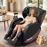 yewglen Massage Chair Full Body, 14 Fixed Rollers, Zero Gravity Recliner