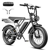 Jasion RetroVolt Pro Electric Bike,52v 20Ah,90-Mile Range,38MPH,Fat Tire
