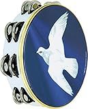 Remo TA-9108-18 Praise Tambourine - Religious Dove, 8"