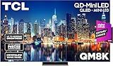 TCL 75 Inch Class QM8K Series | Mini LED QLED 4K HDR | 75QM8K, 2025 Model | 120HZ-144HZ Anti Reflective Wide Angle Screen Smart Google TV Dolby Atmos | Voice Remote Alexa Gaming Streaming Television