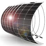 DOKIO 600W Flexible Solar Panels, 6-Pack, 18V, ETFE, for 12V Systems