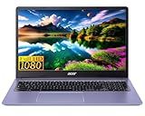 acer Chromebook 15.6in Full HD IPS LCD in Lavender Intel Processor Up to 2.8GHz 4GB DDR4 64GB eMMC Intel 4K Graphics 6th Gen WiFi Webcam Chrome OS (CB315P - Renewed)