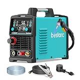 Bestarc Pilot Arc Plasma Cutter, [Large LED Display][Air Sensor] 50A Plasma Cutter Machine 110/220V Dual Voltage, 1/2 Inch Clean Cut 4/5 Inch Max Cut, Post Flow Mesh, 2T/4T for Beginners DIY