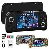 G28 Retro Handheld Game Console - 20,000+ Preloaded Retro Games, 4.3" IPS Screen, 64GB Expandable, Plug and Play Portable Retro Gaming Console with OTG, 2000mAh Battery (Black)