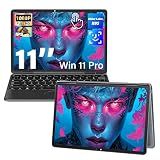 Svikou 11" Gray 2-in-1 Convertible Touchscreen Laptop for Students&Travel