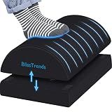BlissTrends Foot Rest Under Desk, Foot Stool with 2 Adjustable Heights