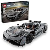 LEGO Technic Koenigsegg Jesko Absolut Grey Hypercar, Sports Car Building Set for Boys and Girls, Vehicle Racing for Kids, Buildable Model Kit, Sport Car Toy, Motor Enthusiasts’ Gift, 42173