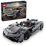 LEGO Technic Koenigsegg Jesko Absolut Grey Hypercar, Sports Car Building Toy Set for Boys and Girls, Vehicle Racing Car for Kids, Buildable Model Kit, Sports Car Toy, Motor Enthusiasts’ Gift, 42173