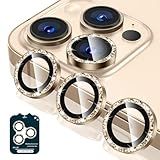 Tensea Camera Lens Protector Compatible for iPhone 16 Pro Max/16 Pro/14 Pro Max/14 Pro, Metal Aluminum Alloy Tempered Glass Cover Camera Screen Protector Accessories, Case Friendly