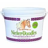 NickerDoodles Horse Treats - 2 lb Pail - Effortlessly Give Medications with Our Soft Baked Treats - Training Treats are The Perfect Motivator - No Additives or Preservatives