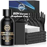 20H Professional Graphene Ceramic Coating for Cars (70ml) - 10+ Years Protection, Hydrophobic, Scratch & UV Resistant, High Gloss Finish - Professional-Grade Car Detailing Kit - Easy Application