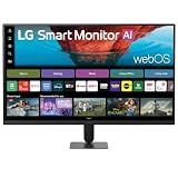LG 32U701SB-B 32-inch Smart 4K UHD webOS 26 60Hz HDR10 Computer Monitor